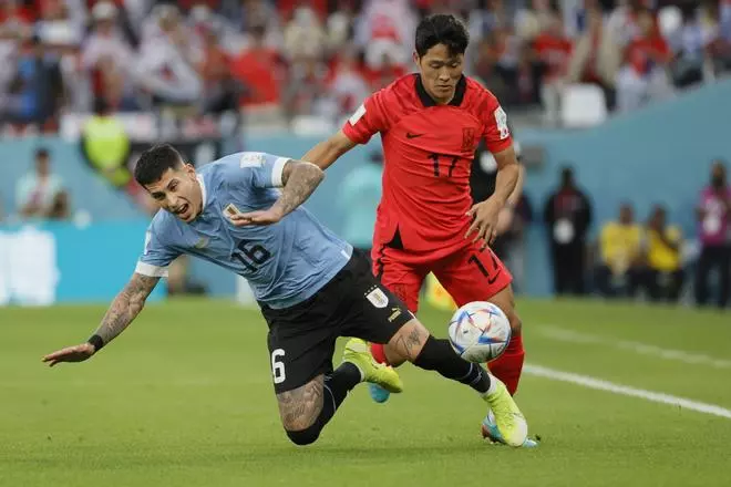 Mundial de Qatar | Uruguay-Corea del Sur, en imágenes