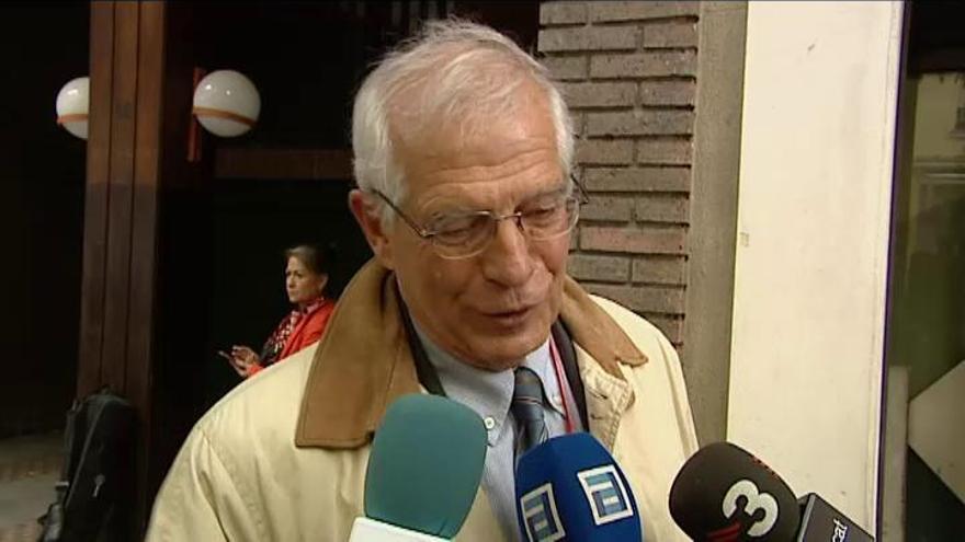 Borrell: "Es una decisión difícil, pero ya está tomada"