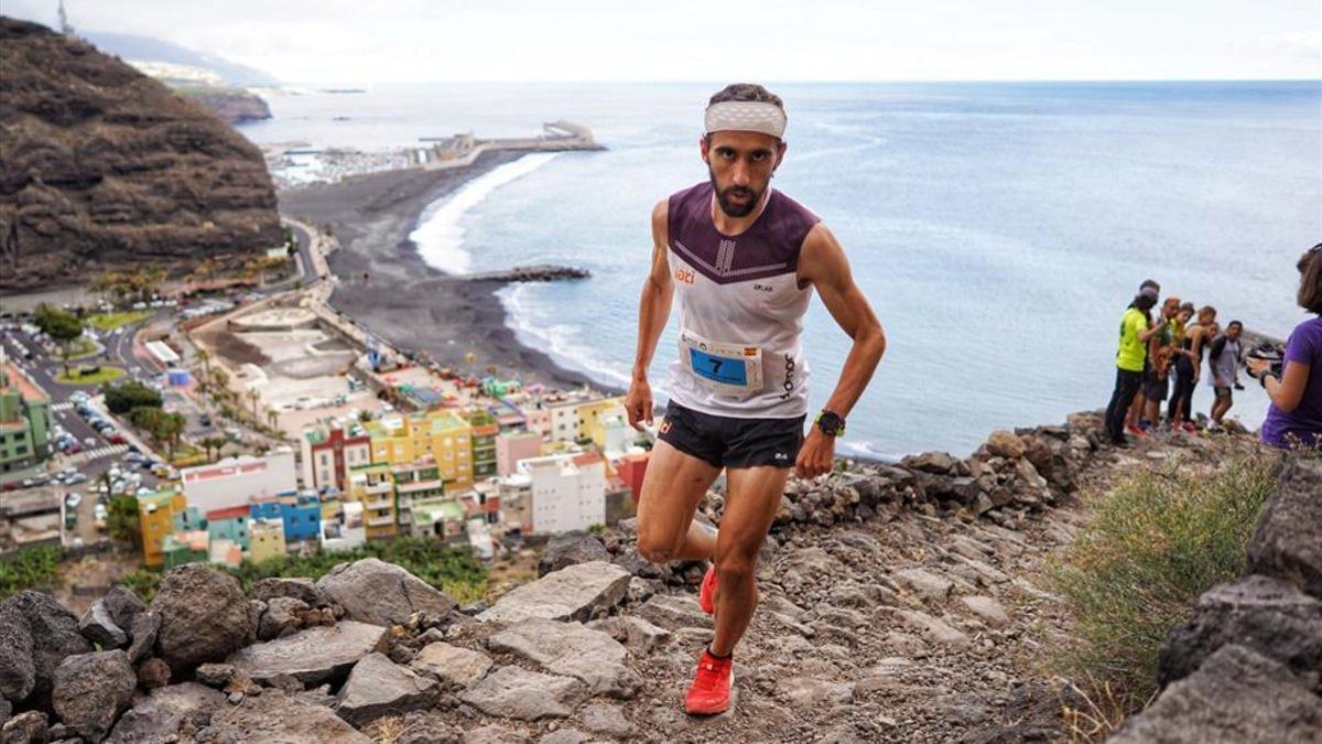 Aritz  vence en la Media Maratón de Transvulcania y  cuarto en el KV