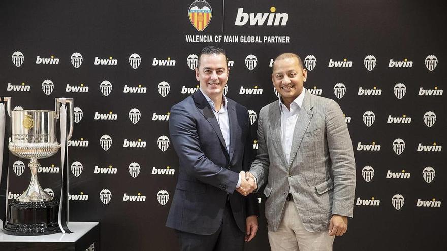 Bwin, nuevo patrocinador del Valencia CF -