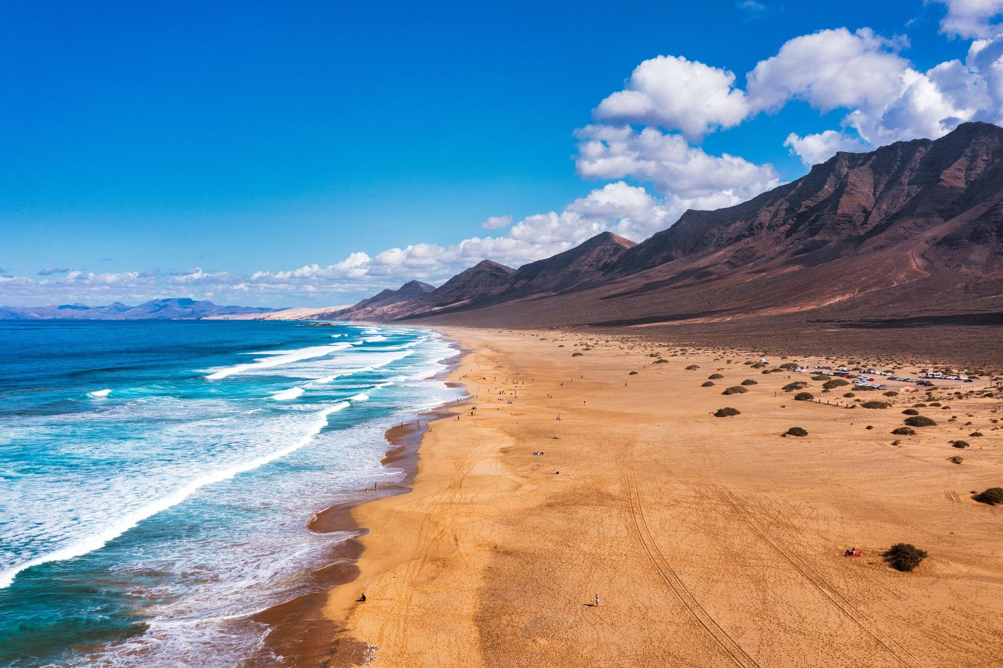 La impresionante playa de Cofete