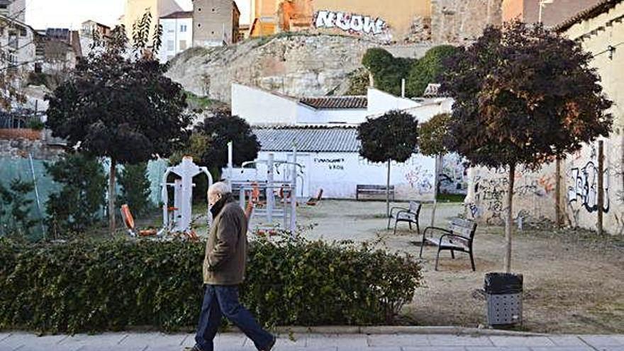 Parque infantil de La Horta, donde está la caseta.