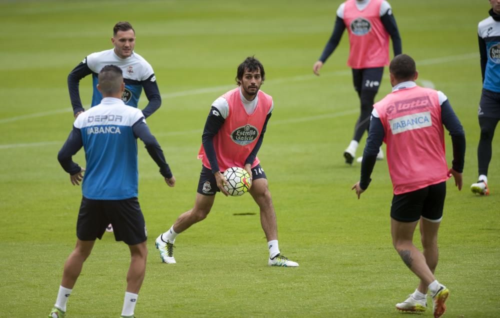 Entrenamiento y lista del Deportivo