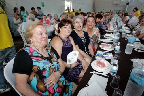 Los abuelos celebran su día en Cartagena