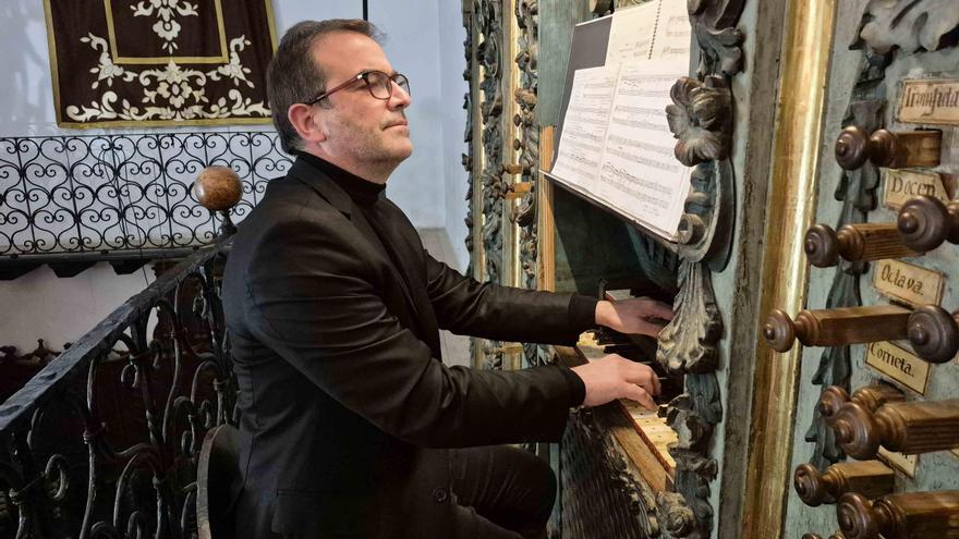Manuel Calahorro inaugura las Jornadas de Patrimonio Barroco con un concierto de órgano en Cabra