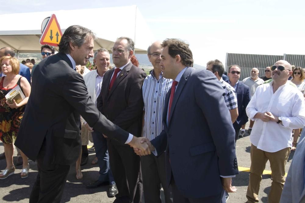 Inauguración  tramo de 5 kilómetros de la nueva A-33 en la Font de la Figuera