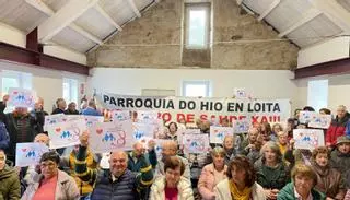Vecinos de O Hío cumplen un año de protestas para que se reabra el consultorio