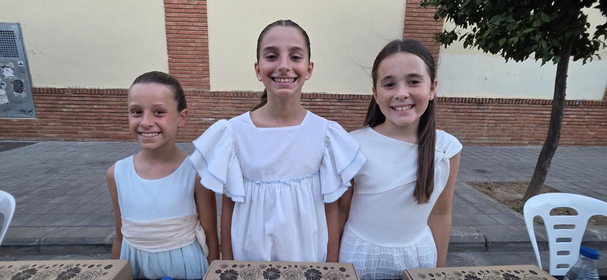 Candidatas a Fallera Mayor Infantil de València 2027 en el Sopar de la Punxà