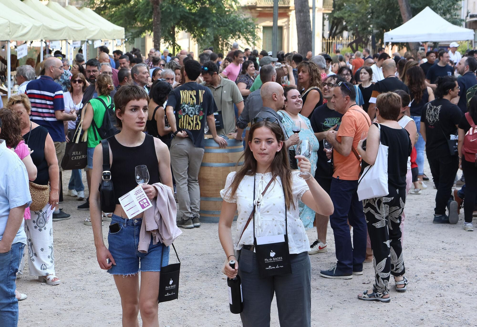 Fira ViBa de Manresa, al pati del Casino