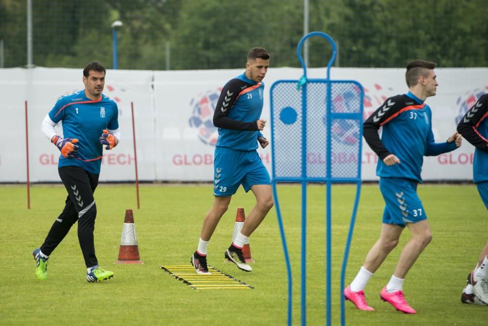 Entrenamiento del Real Oviedo