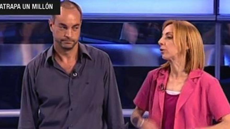 Juan y Luisa Botella en &#039;Atrapa un millón&#039;.