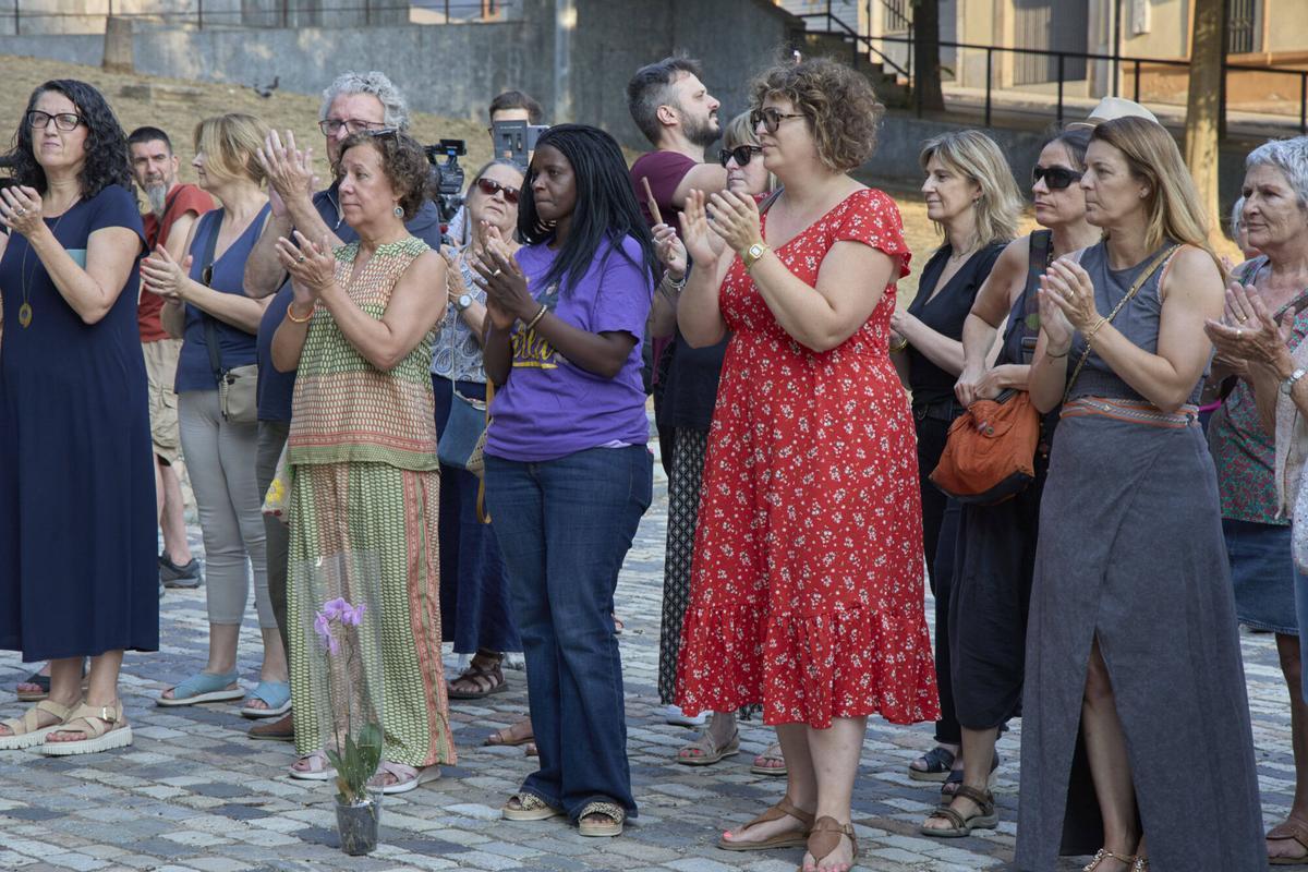 Les imatges de l'homenatge a la Carla Fernández Gutiérrez en el tercer aniversari del seu feminicidi