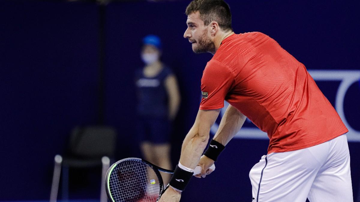 Martínez superó al número 37 mundial, Krajinovic