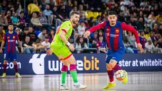 Al Jimbee Cartagena le sale cruz el intercambio de golpes con el Barça (8-6)