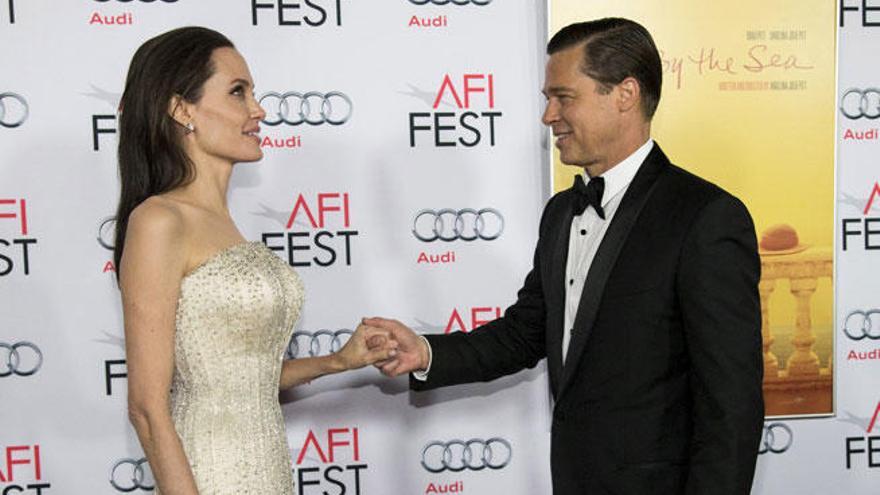 Brad Pitt y Angelina Jolie, en una imagen de archivo.