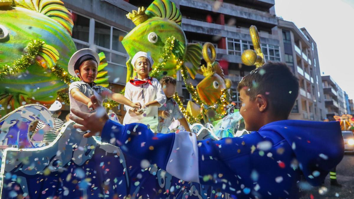 Un momento del desfile de la Batalla de Flores.