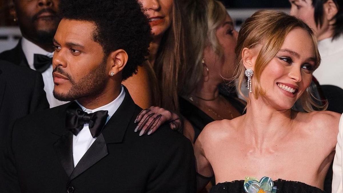 Lily-Rose Depp se anima a bailar con The Weeknd en el fiestón que celebraron tras la alfombra roja de Cannes