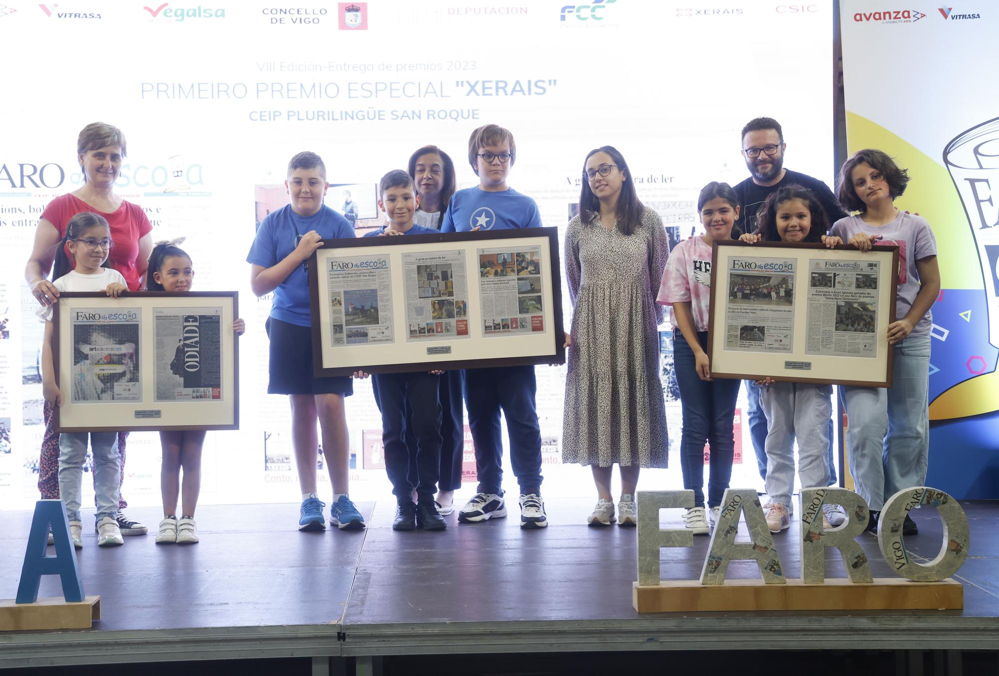 Premio Especial Xerais: San Roque, Laredo y Escuelas Nieto