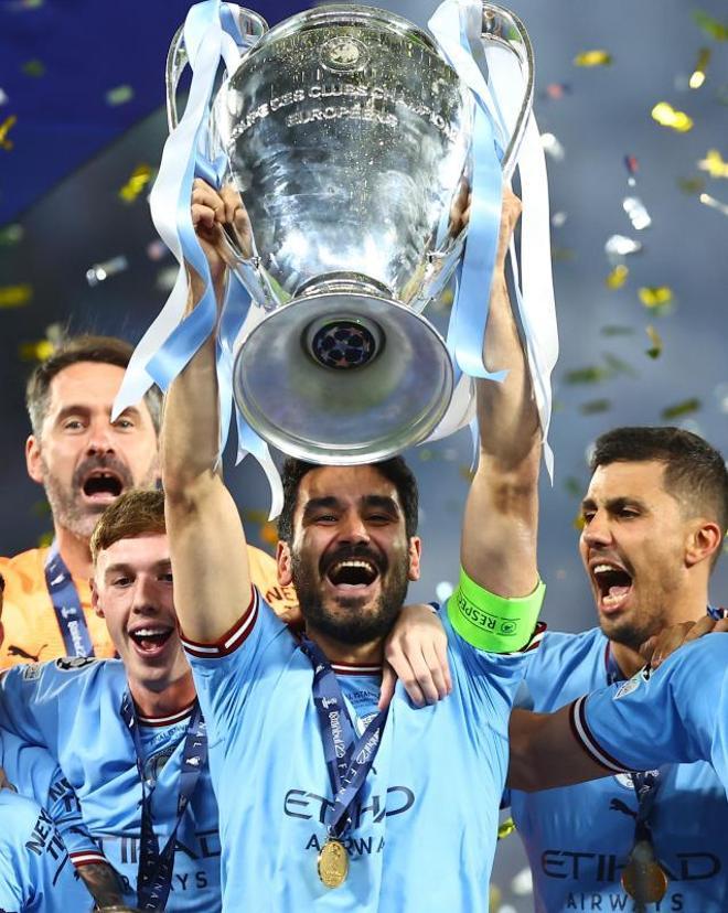 Las mejores imágenes de la final de la Champions entre City e Inter