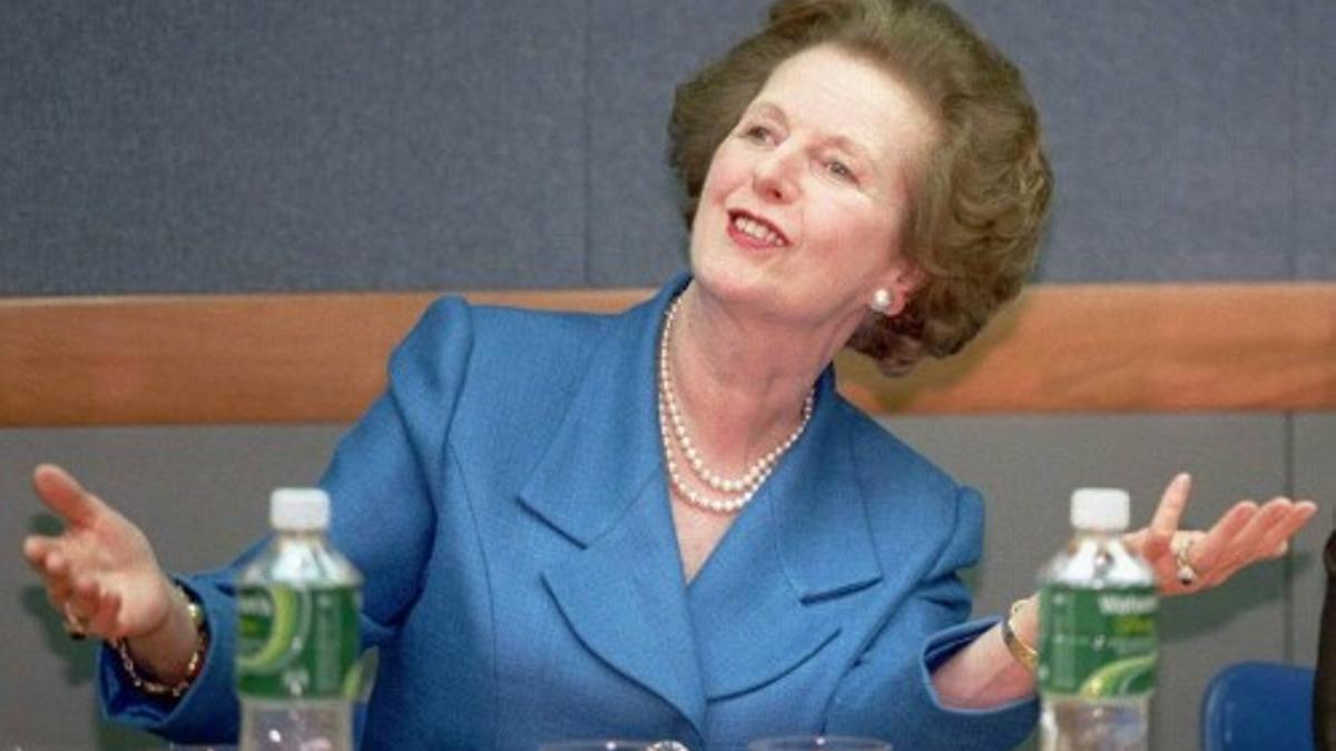 Margaret Thatcher.