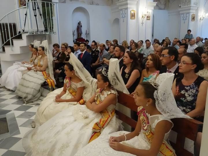 Procesión de la Virgen del Carmen en Cox