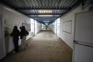 Les imatges de Jéssica Albiach a l'institut Salvador Sunyer de Salt