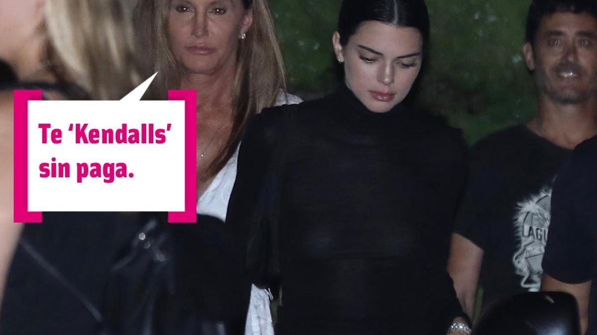 UUPS!! Los pezones y el jersey de Kendall Jenner no se llevan bien - Cuore