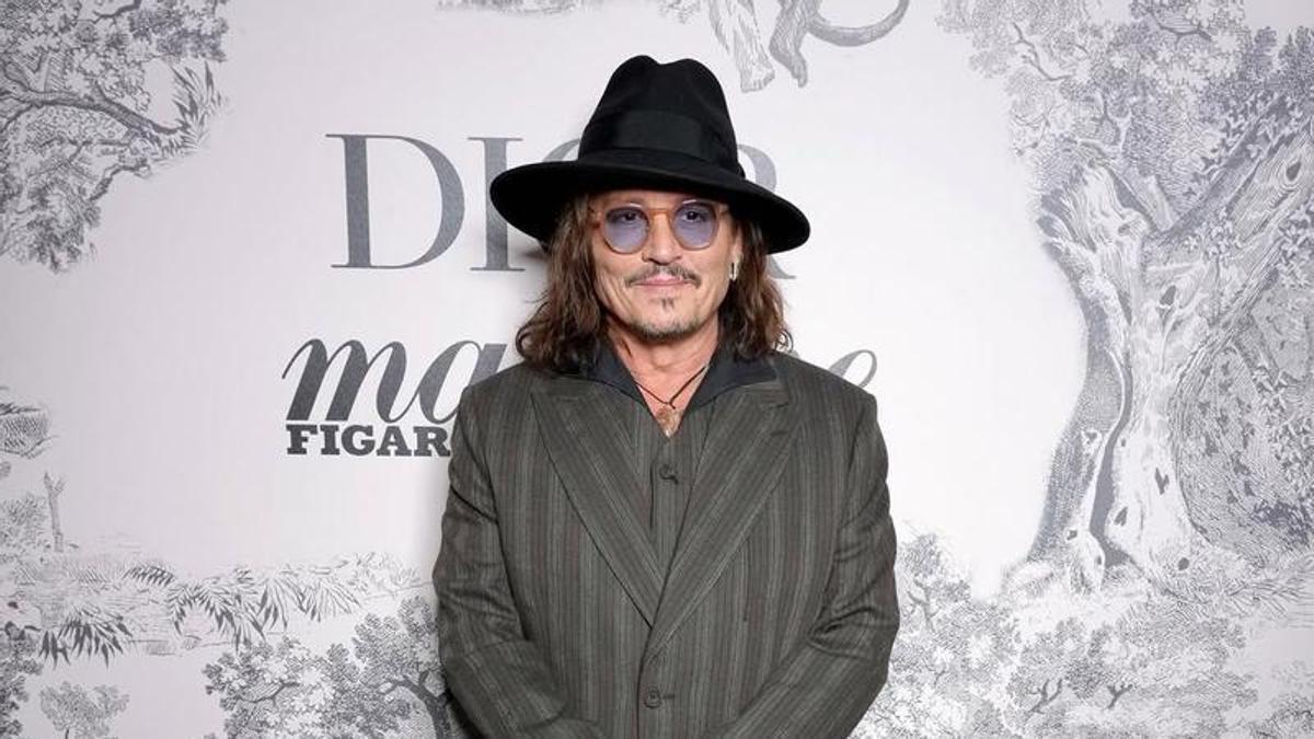 Johnny Depp, en una de sus últimas apariciones junto a la marca Dior.