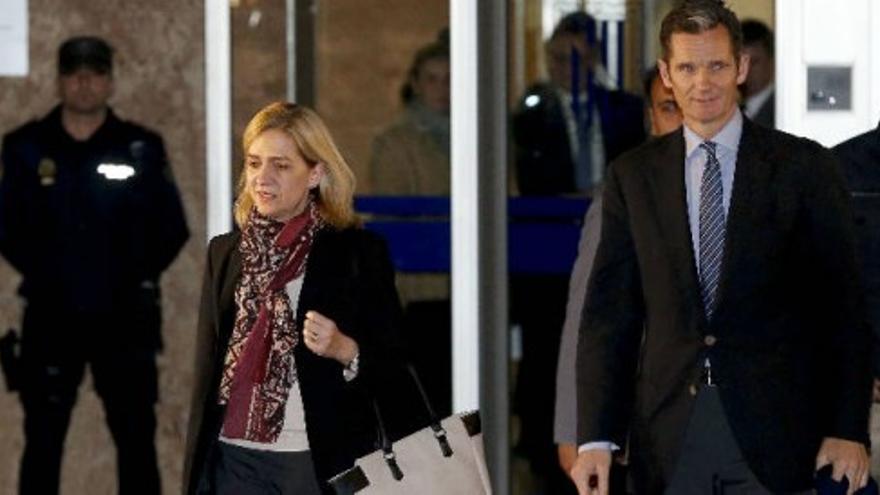 La Infanta abandona “serena” la primera sesión del juicio por el caso Nóos