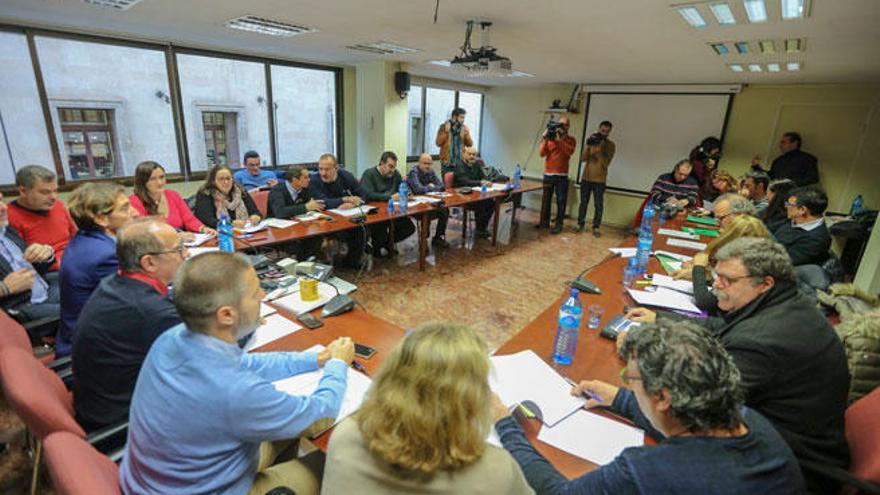 Mesa sectorial de Sanidad, celebrada este viernes.