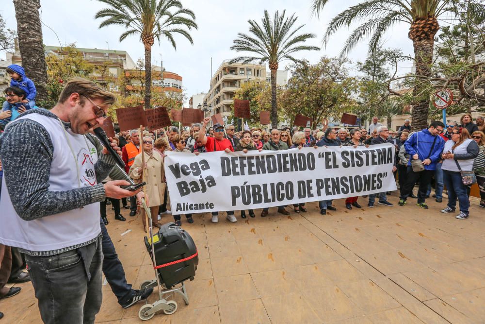 Manifestación en defensa de las pensiones públicas