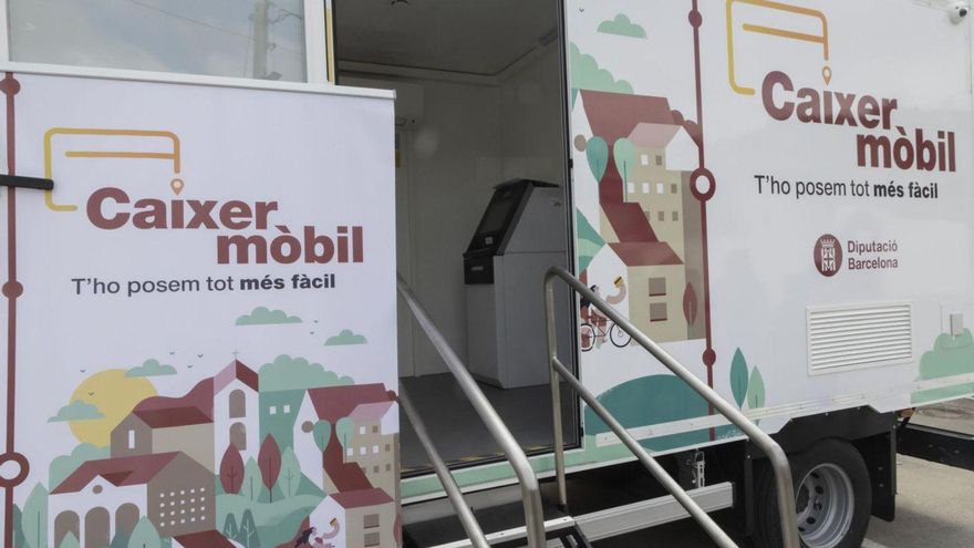 Berguedà, Bages i Anoia, les comarques amb més ús del caixer mòbil de la Diputació