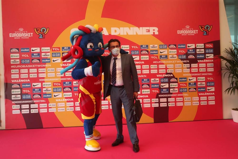 Cena de Gala con motivo del Eurobasket