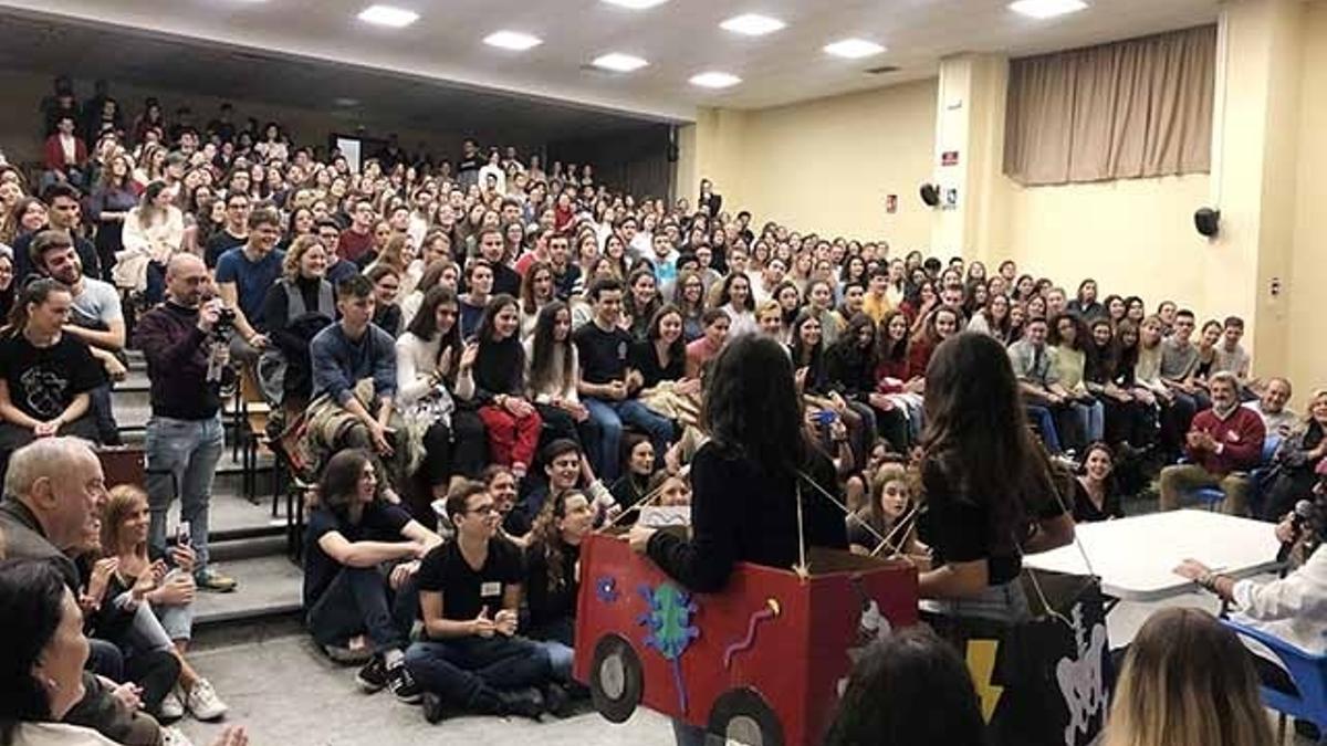 En 2019, el evento solidario de Medicina recogió más de dos toneladas de alimentos