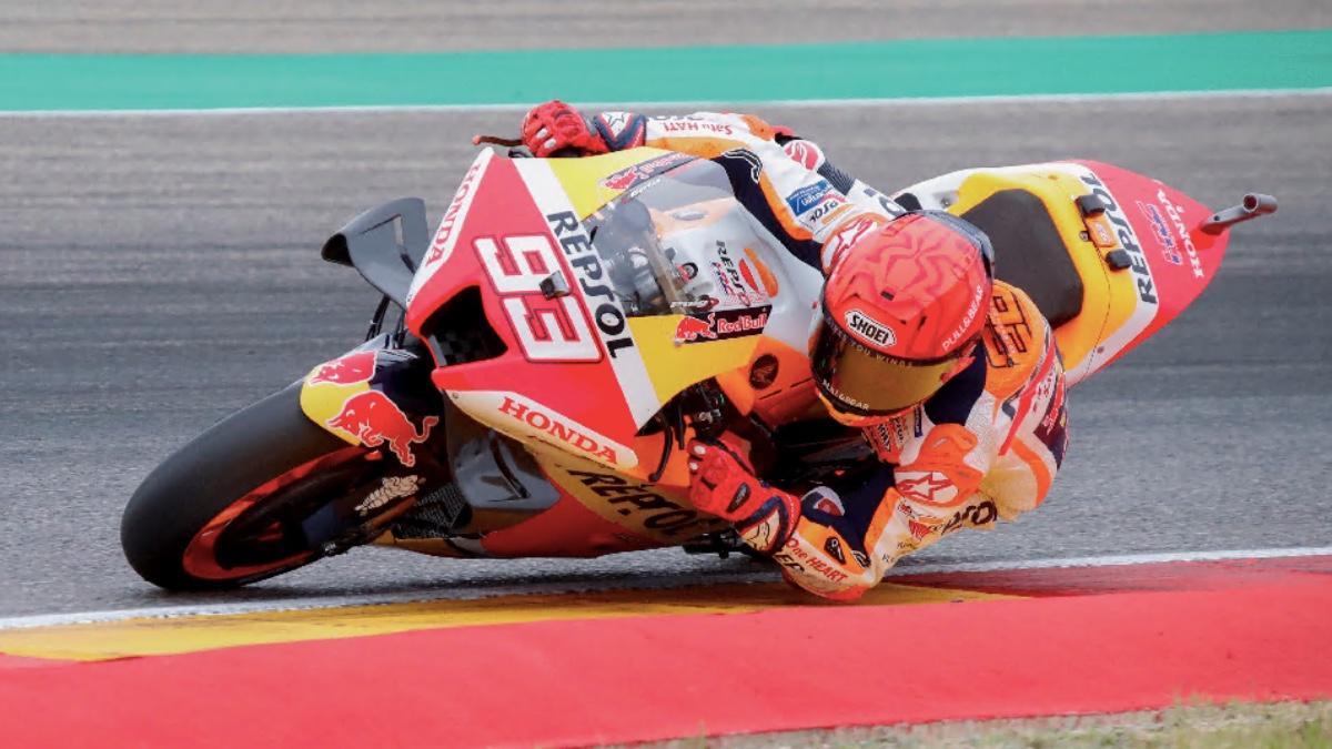 Márquez en MotorLand