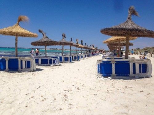 Parkplatz-Ärger am Naturstrand Es Trenc