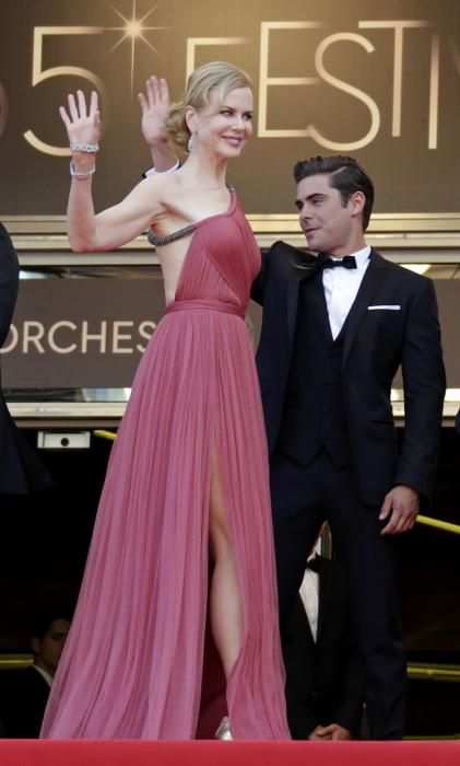 Nicole Kidman, en la alfombra roja de Cannes 2012