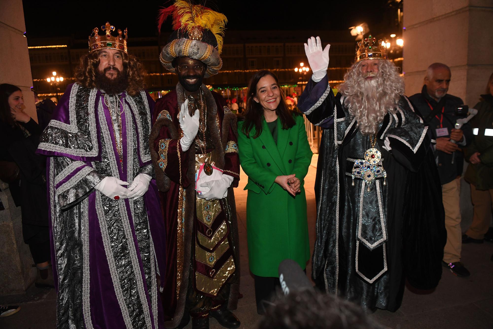 Todas las imágenes de la cabalgata de Reyes Magos 2023 en A Coruña