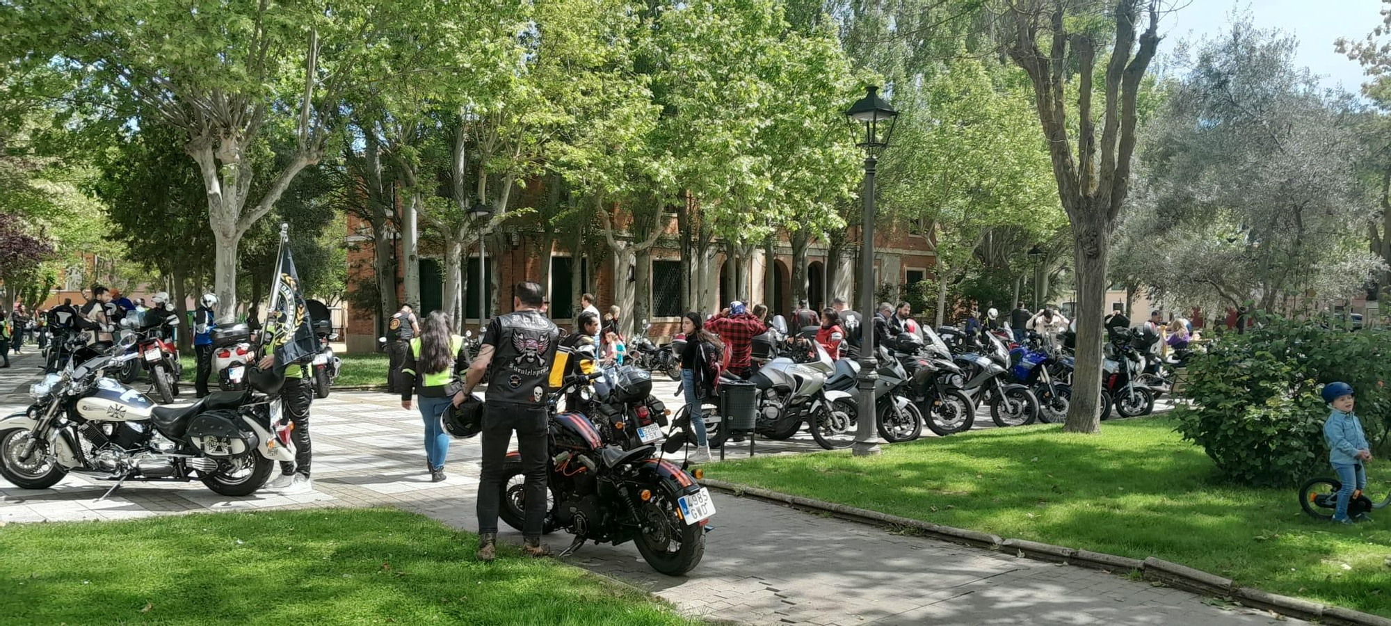 GALERÍA | La ruta de "Moteros de Nevera" de Fuentelapeña hace parada en Toro
