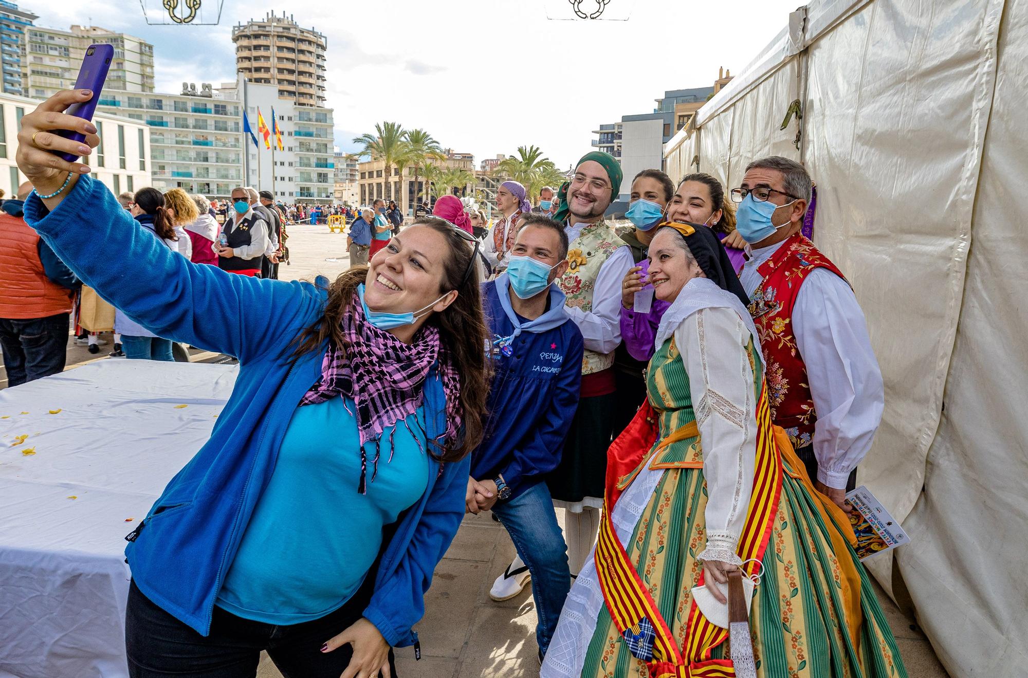 Mascletà infantil en las fiestas de Benidorm