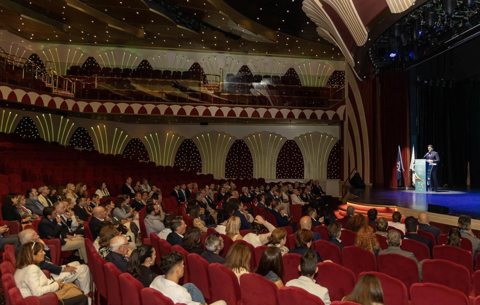 Imagen de la gala, en el teatro La Scala.