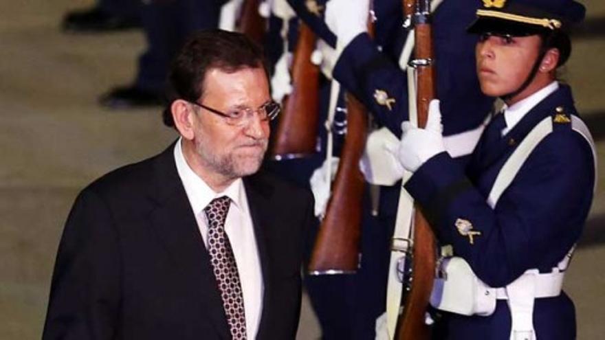 Rajoy, tranquilo ante la situación en Cataluña