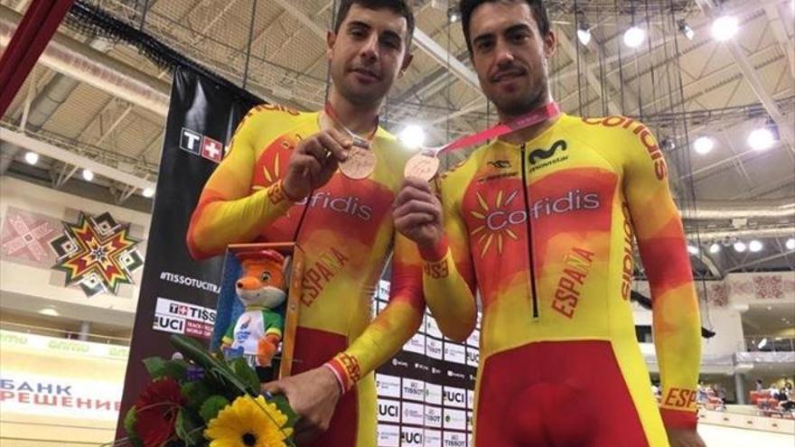 Sebastián Mora logra el bronce en Madison