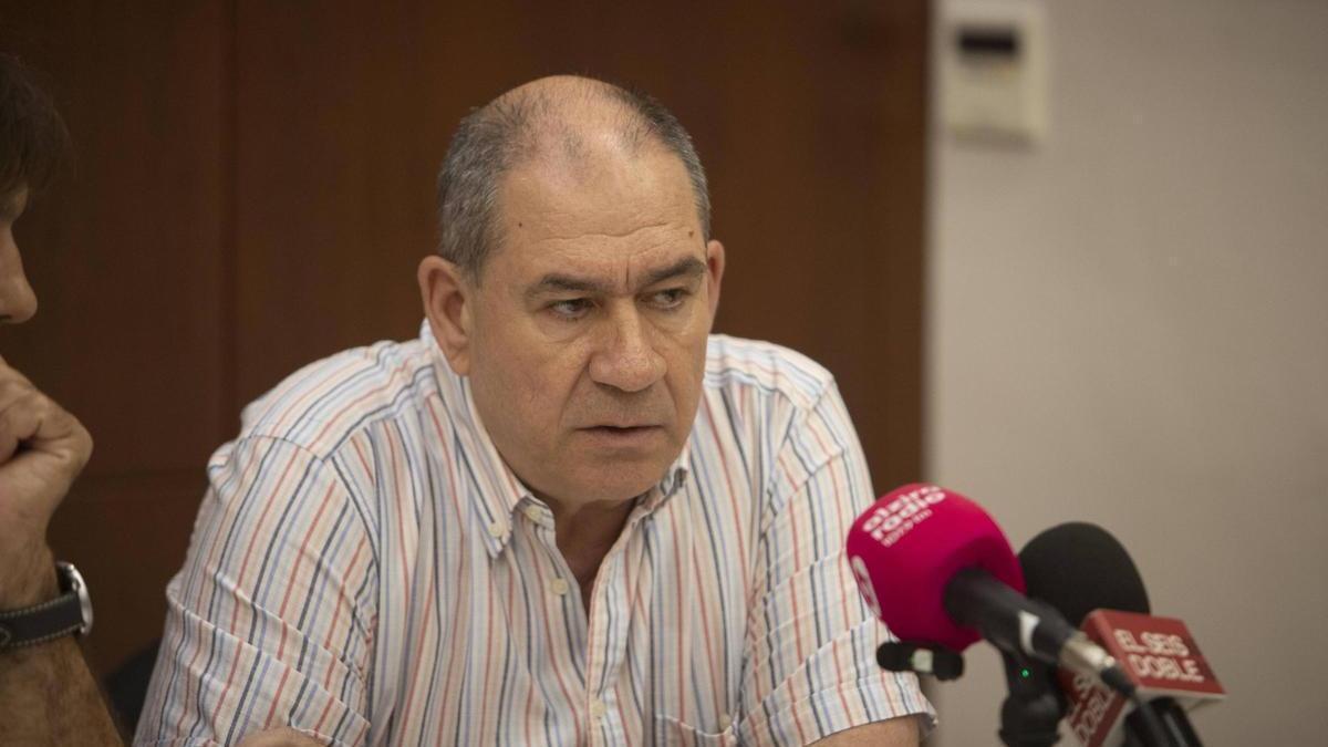 El portavoz de UCIN, Enrique Montalvá, en una imagen de archivo.