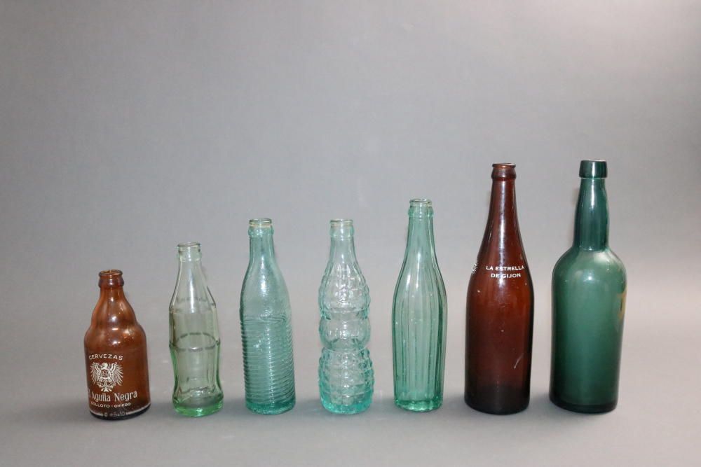 Botellas fabricadas por Gijón Fabril