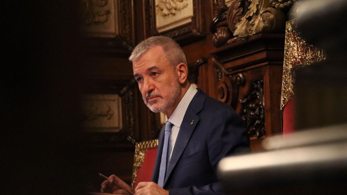 L'alcalde Jaume Collboni al plenari de juliol