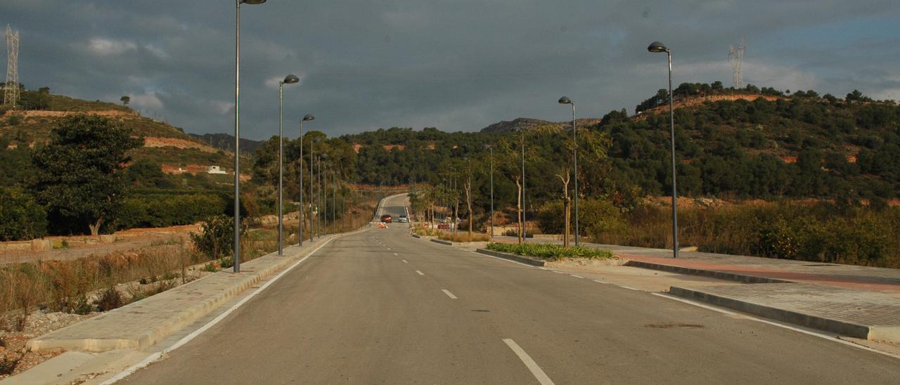 El PAI Montalmenara está en la parte alta del término municipal de Almenara, desde donde se divisa la parte baja del sur de Castellón y el norte de Valencia.