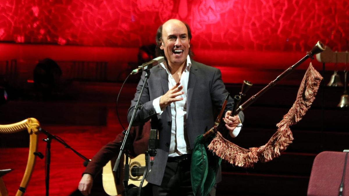 Carlos Núñez en el Palau de la Música