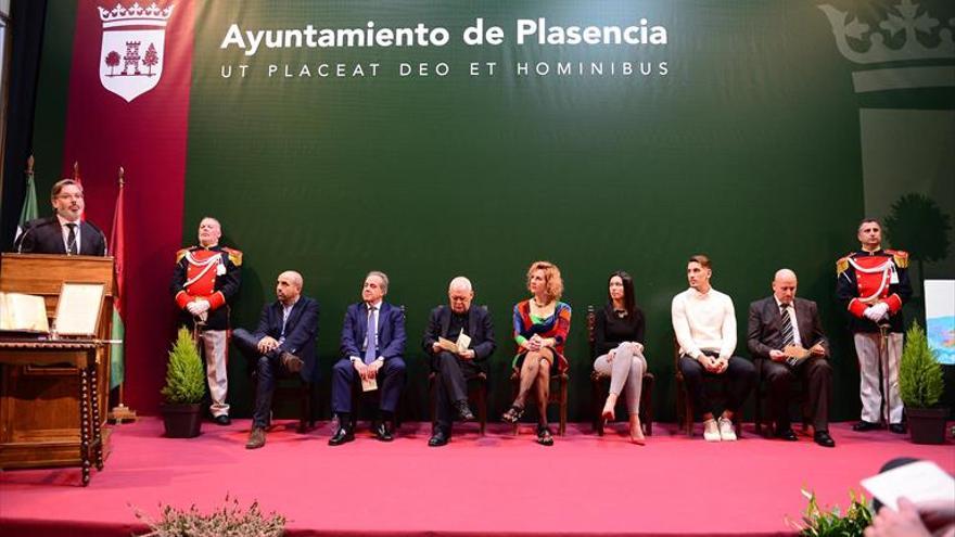 Emoción en la fiesta del patrón de Plasencia