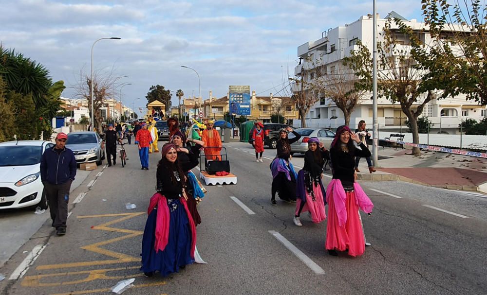 Los Reyes Magos recorren el litoral malagueño